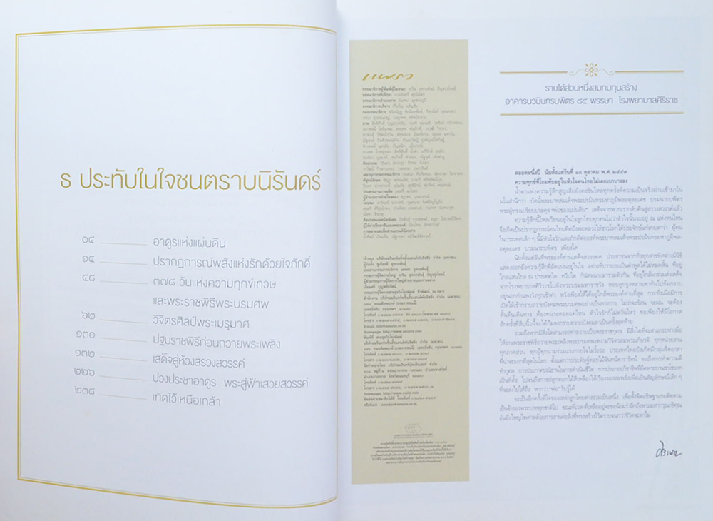 นิตยสารแพรวฉบับพิเศษ ธ ประทับในใจชนตราบนิรันดร์