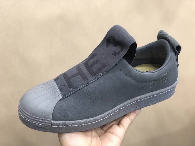 Adidas Slip-on BW เทาดำ