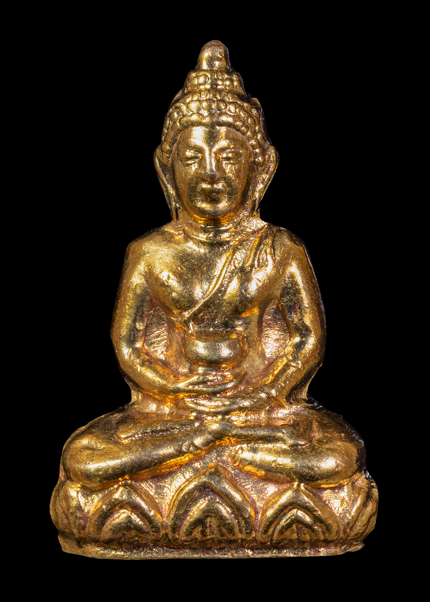 พระกริ่งร.ด. เจ้าคุณนรฯ วัดเทพศิรินทร์ เนื้อทองผสม ปี2513 ตอกโค๊ตดาบไขว้ที่ใต้ฐาน กริ่งดังกังวาล สภาพสวยแชมป์