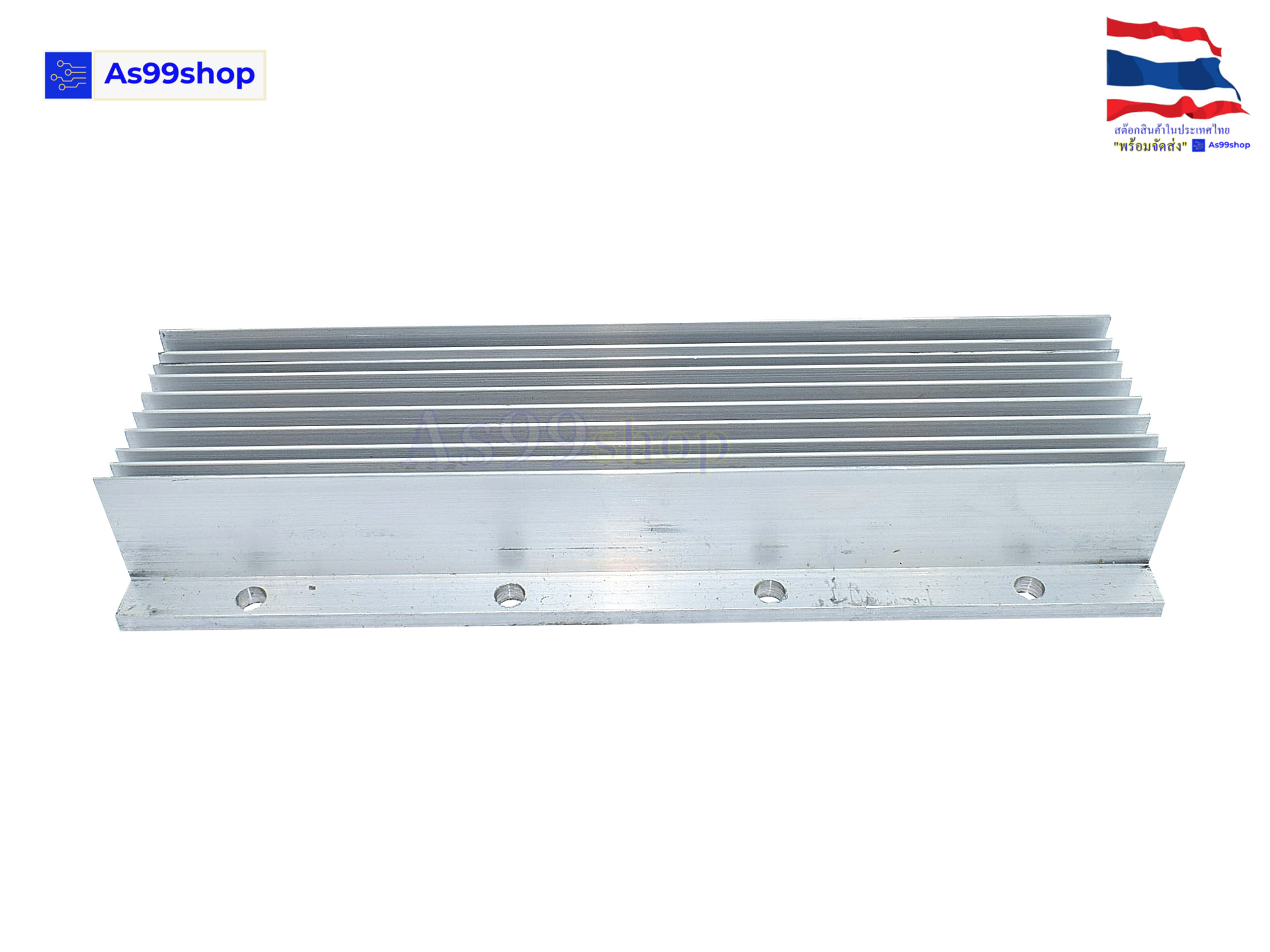 Heat Sink Aluminum Alloy Cooling block ฮีทซิงค์ระบายความร้อนหรือเย็น ขนาด(60*180*28)