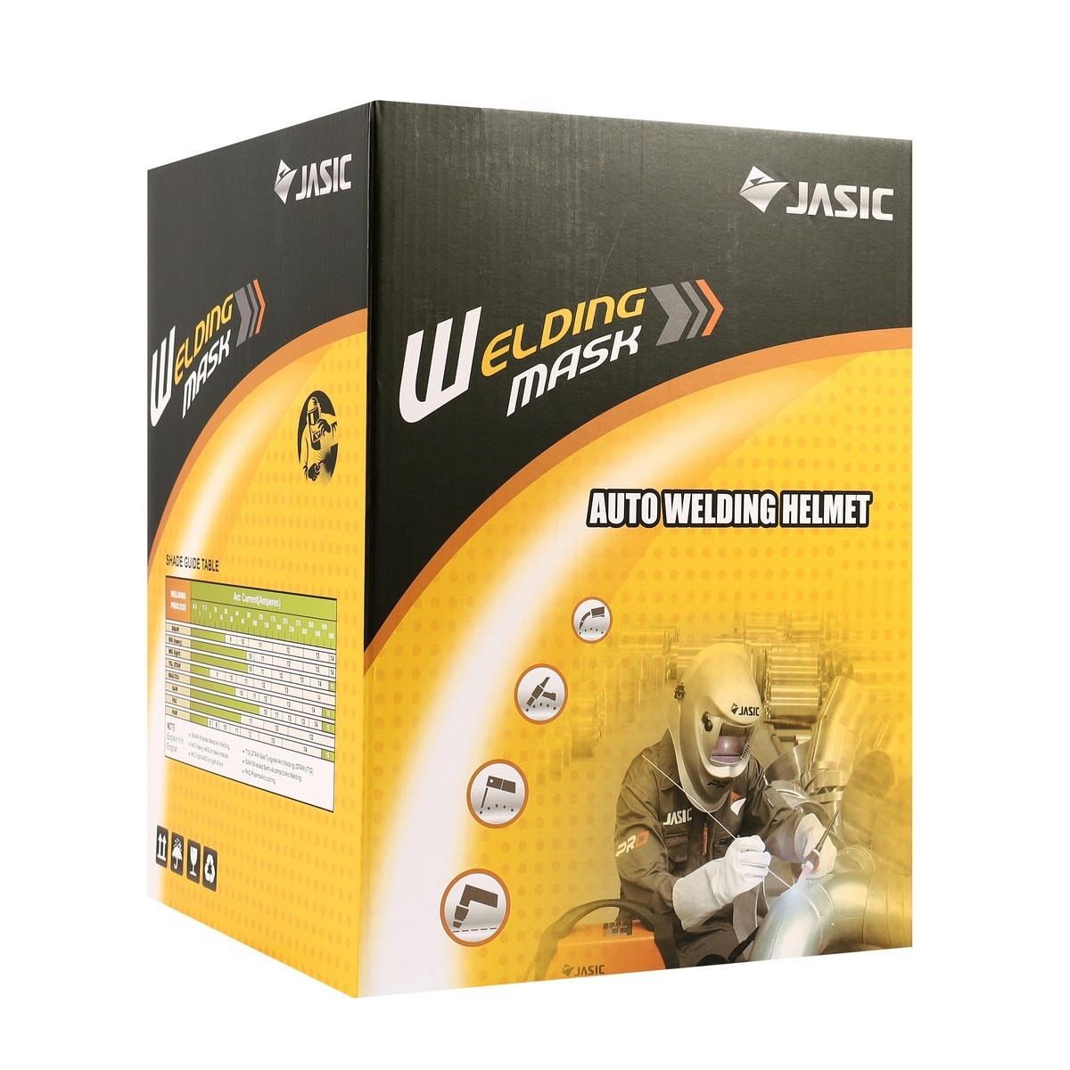 JASIC LY800J หน้ากากเชื่อมปรับแสงอัตโนมัติ 100x93mm 1/10000S±20%