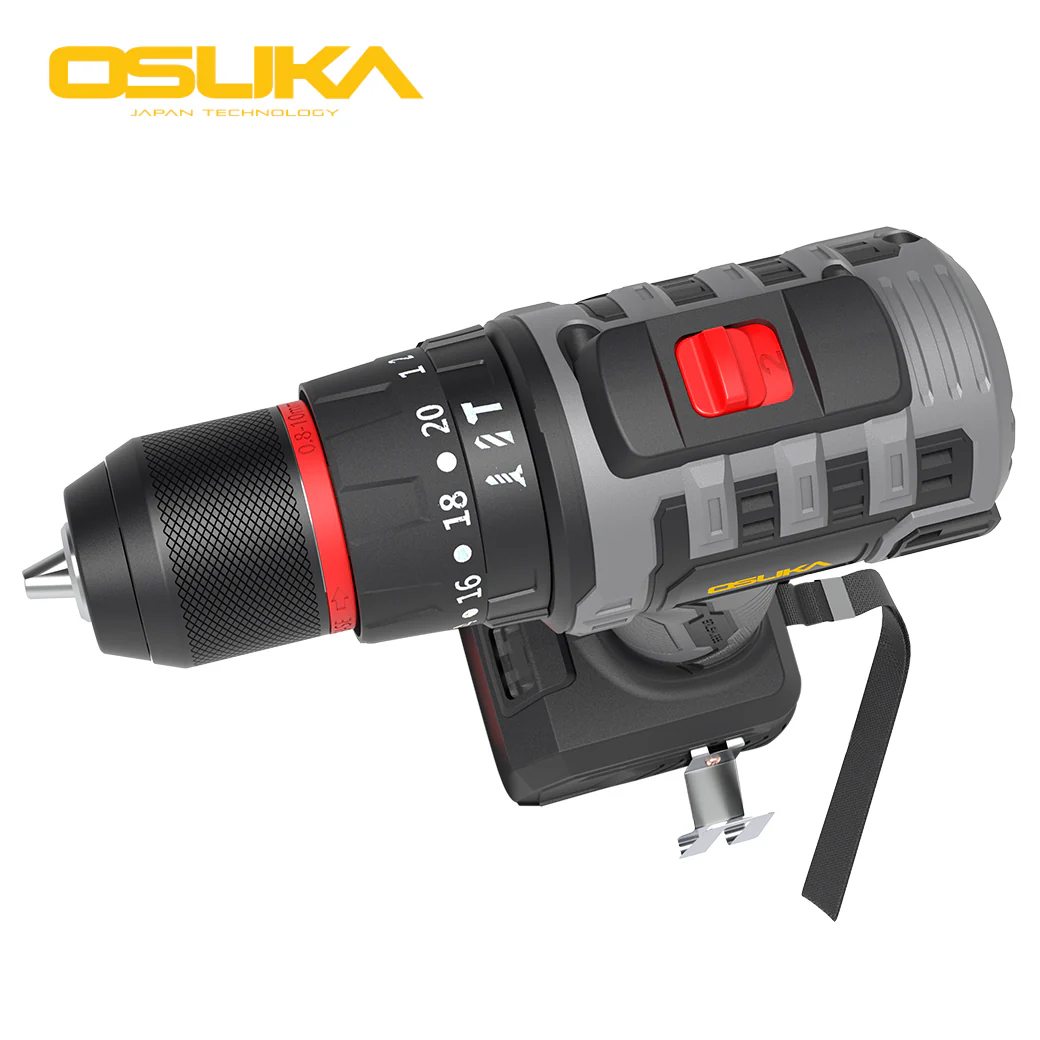 OSUKA OCHD802-D2 สว่านกระแทกไร้สาย 10mm 20V แบตx1