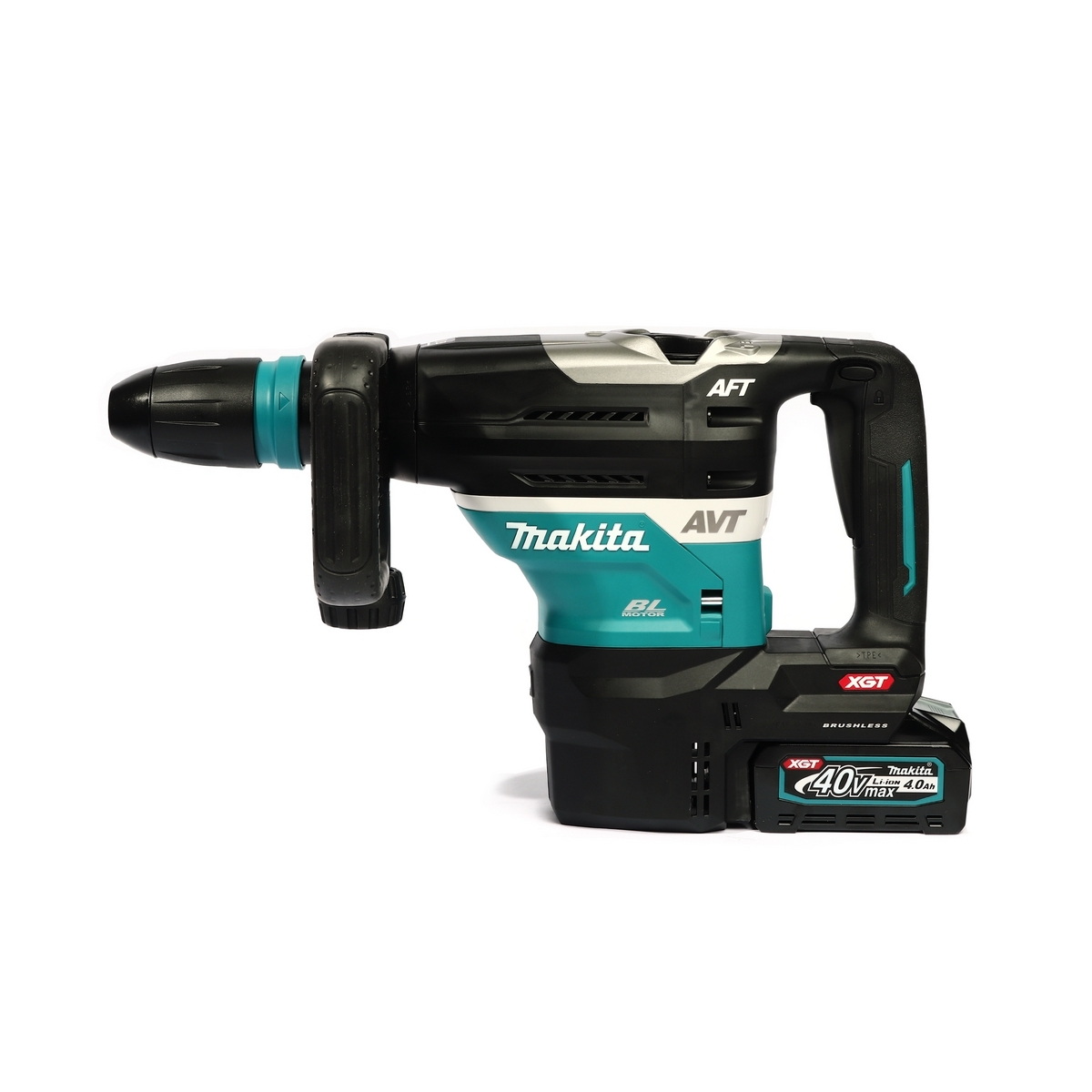 MAKITA HR005GM201 สว่านโรตารี่ไร้สาย 40mm SDS-Plus 40V BL4040x2+DC40RA 3ระบบ