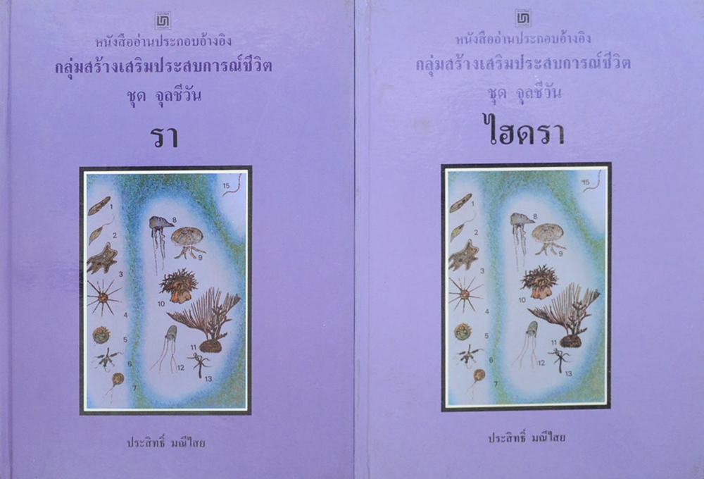 หนังสืออ่านประกอบอ้างอิงกลุ่มสร้างประสบการณ์ชีวิต ชุด จุลชีวัน (3 เล่ม)