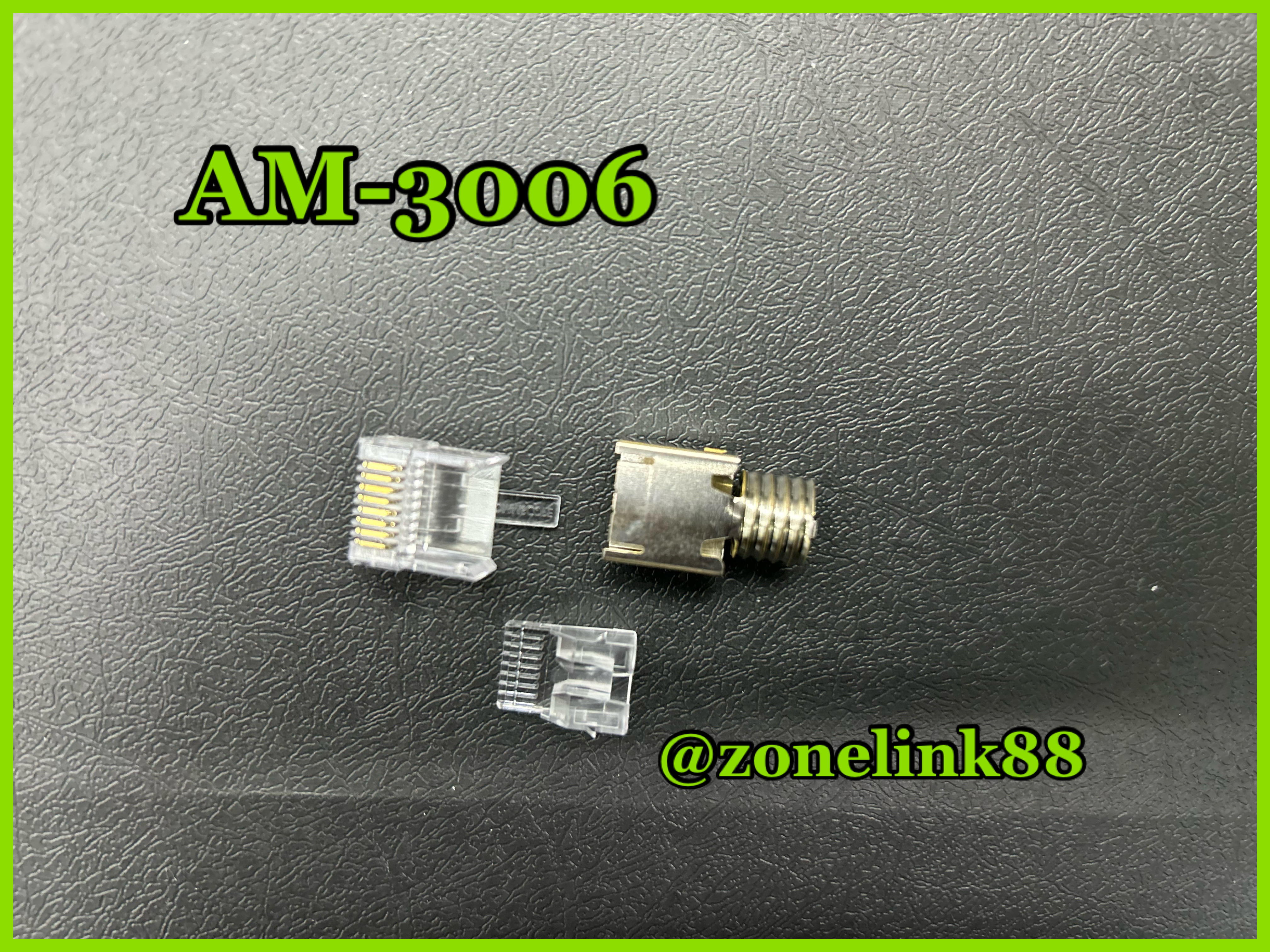 COMMSCOPE (AMP) AM-3006 Shield CAT 6 RJ45 Modular Plug