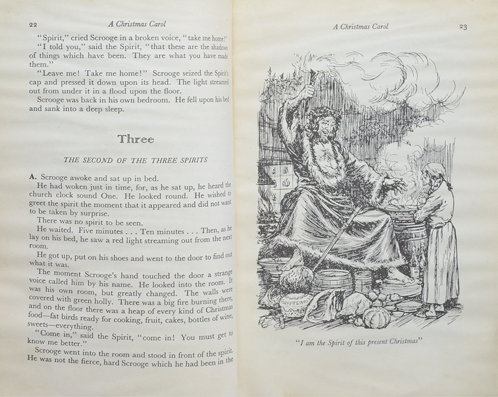 A Christmas Carol and THE CRICKET ON THE HEARTH (ขายตามสภาพ)