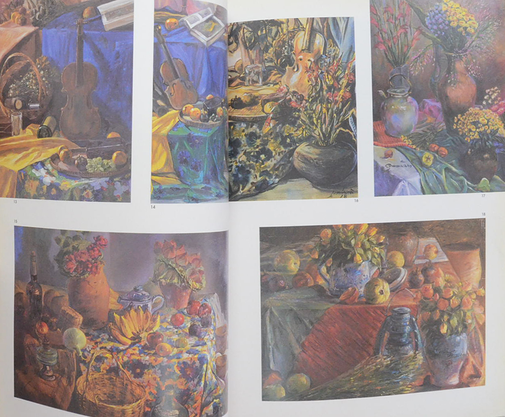 จิตรกรรมดอกไม้และทิวทัศน์