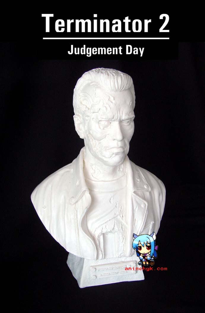 รูปปั้นครึ่งตัว คนเหล็ก อาร์โนล Terminator T-800 Arnold ฺBust 1/2.5