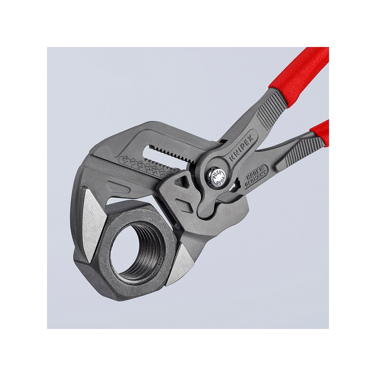 KNIPEX 86 01 300 คีมคอม้า ด้ามพลาสกันลื่น 300mm (12")