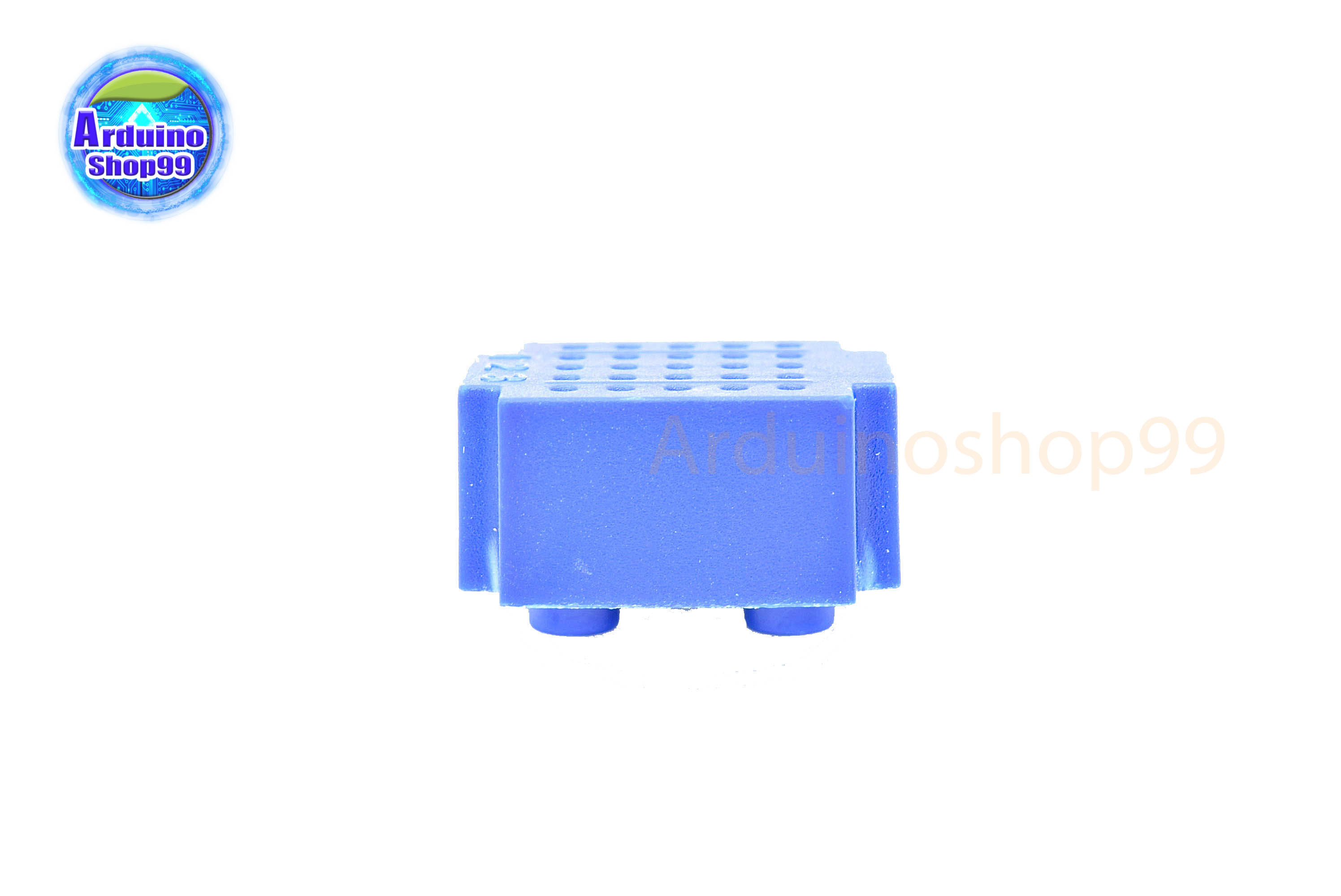 บอร์ดทดลองขนาดเล็ก-สีน้ำเงิน ขนาด 25 ช่อง Protoboard Breadboard Blue 25 holes