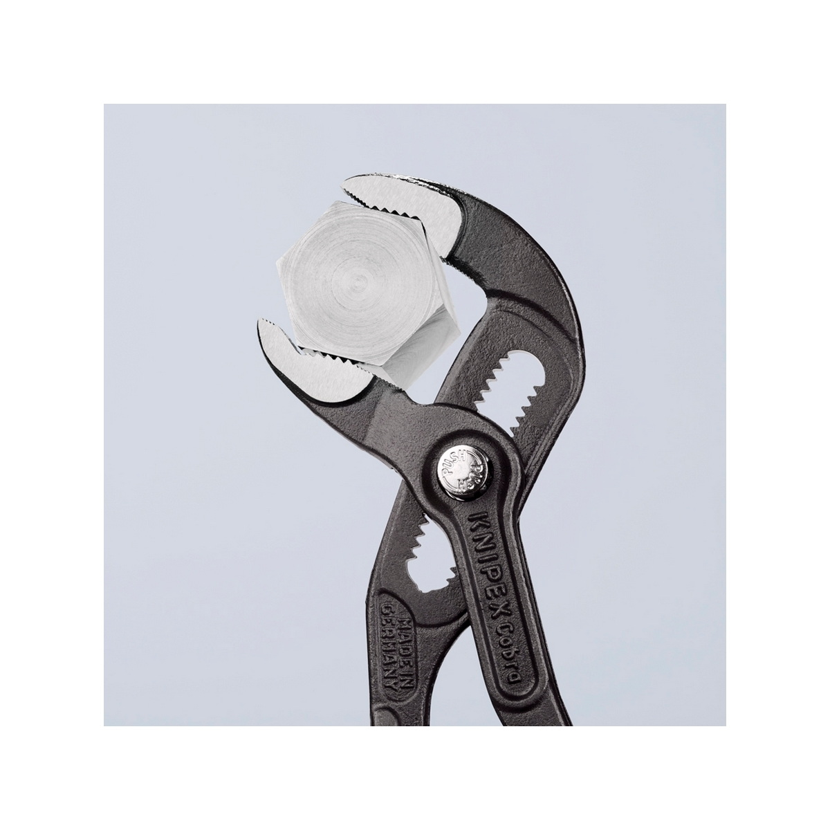 KNIPEX 87 01 180 คีมคอม้า รุ่น Cobra ด้ามพลาสติก 180mm (7")