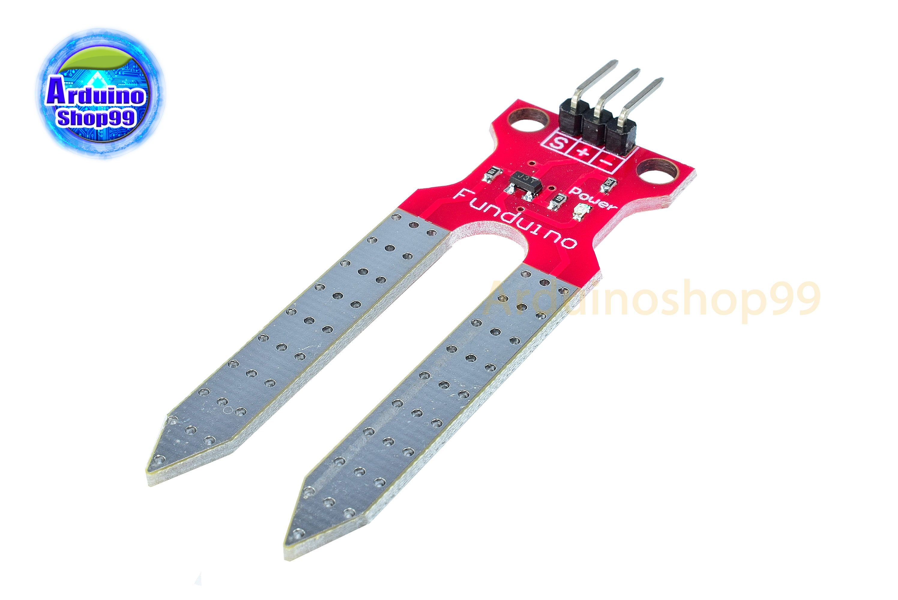 Soil moisture sensor เซ็นเซอร์วัดความชื้นในดิน