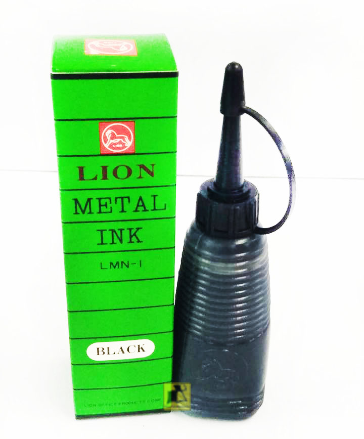 LION METAL INK (สีดำ)