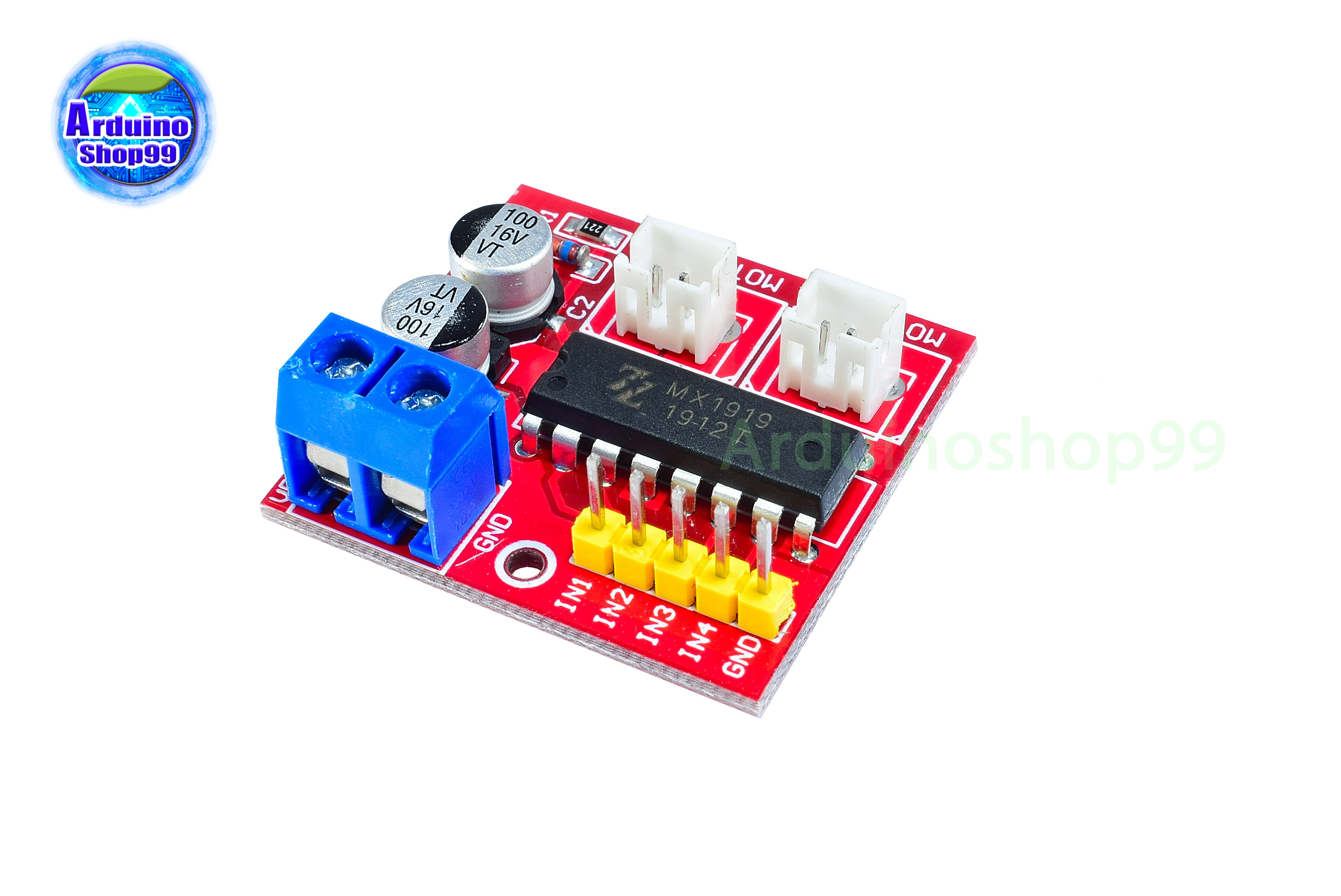2.5A dual motor drive module positive and negative PWM