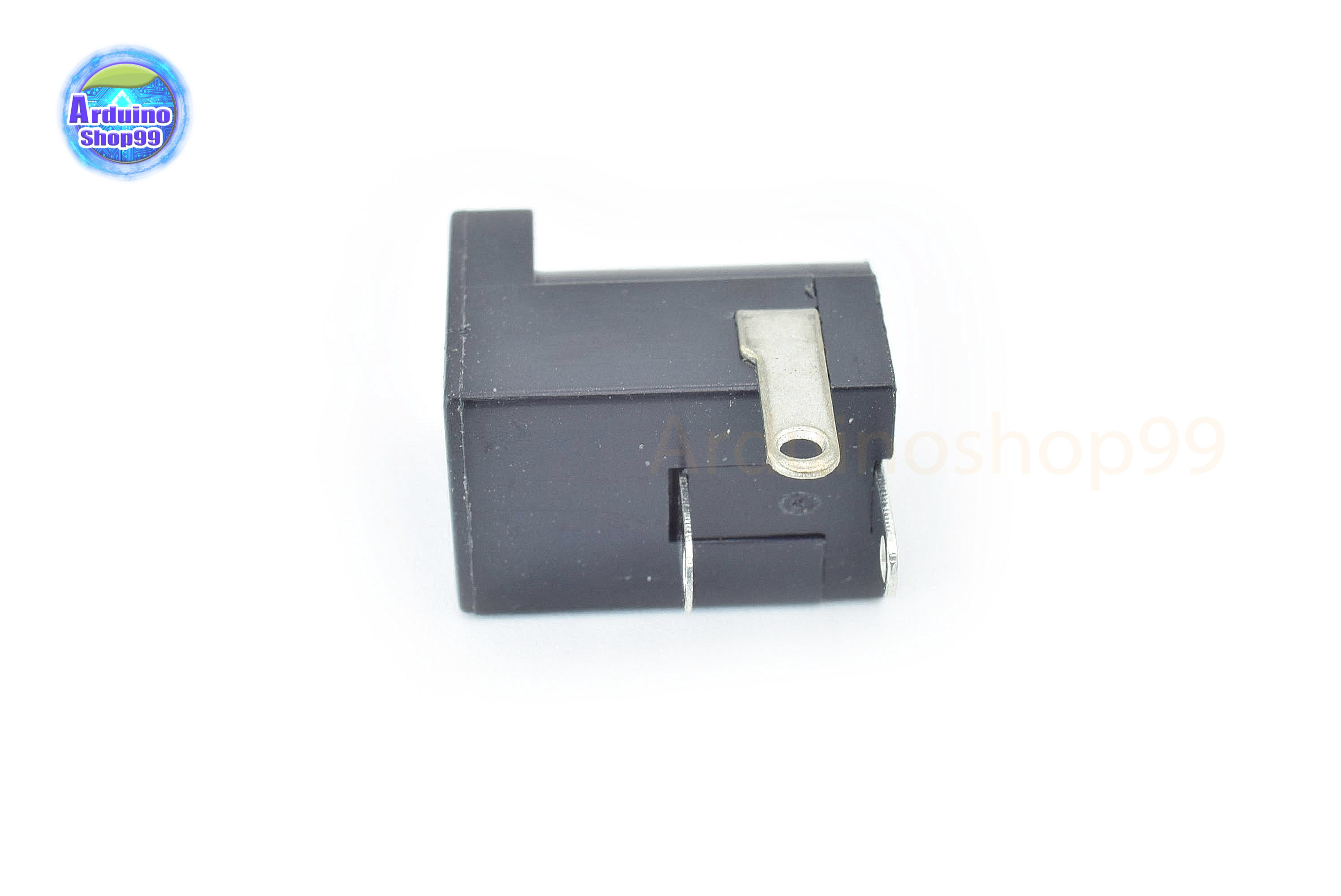 DC002 3 Pin Black Power Jack Socket Connector 5.5 * 2.1 mm.
