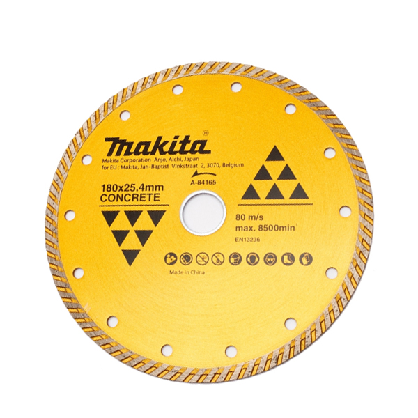 MAKITA A-84165 ใบเพชร 7" แห้ง ก้างปลา-ทอง