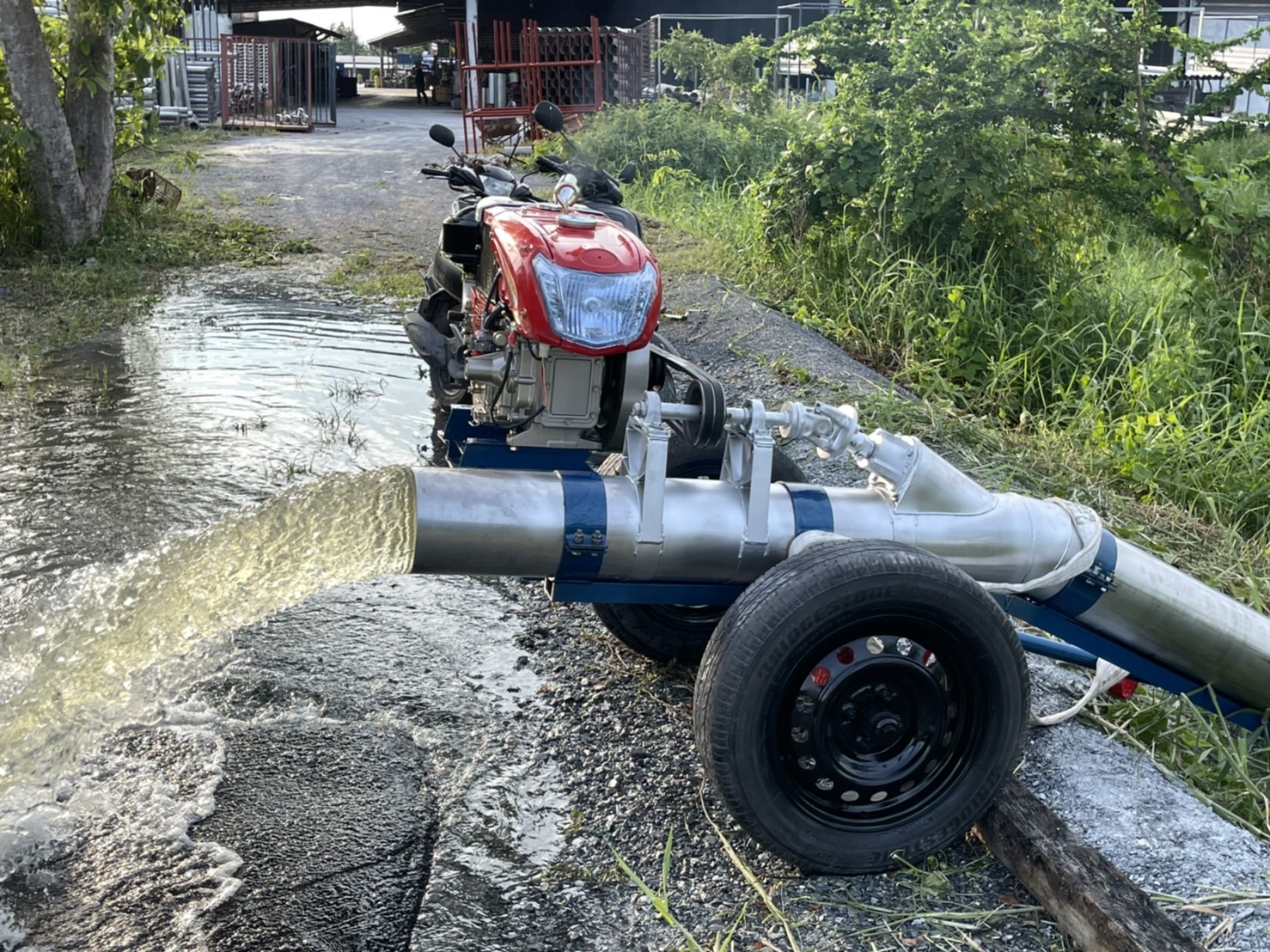 LWP-6140 ปั๊มสูบน้ำพญานาค สแตนเลส 6นิ้วx6m ดีเซล 14HP (สเปคงานราชการ)