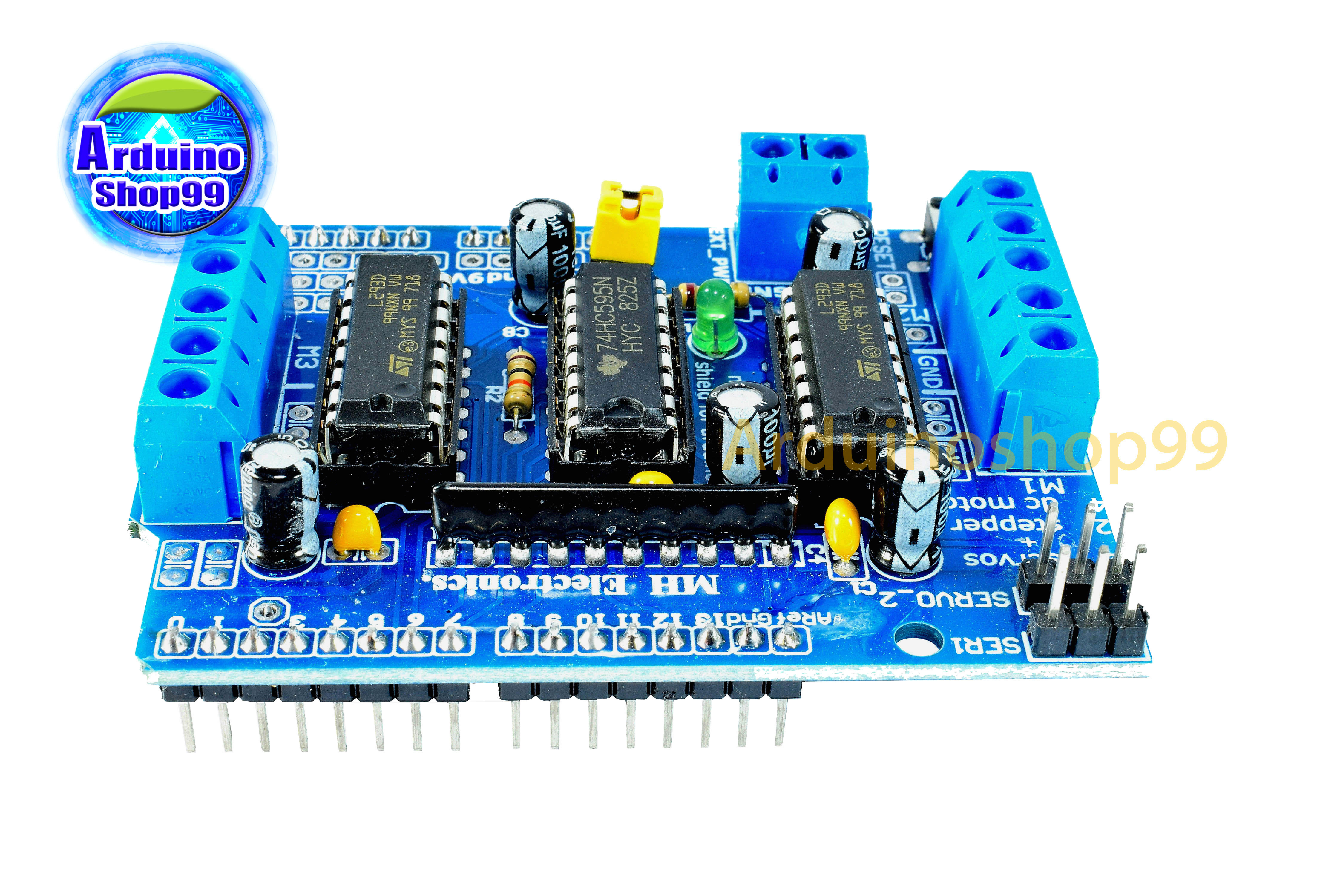Motor drive expansion board L293D motor board motor control shield