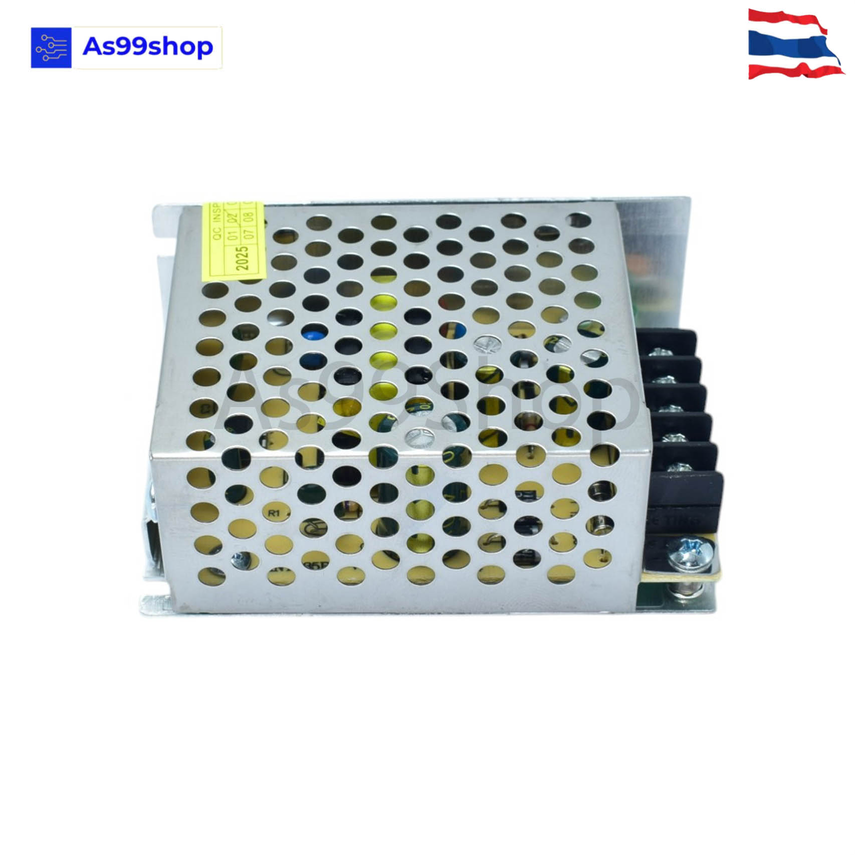 สวิตชิ่งเพาเวอร์ซัพพลาย Switching Power Supply 12V 2A 24W(สีเงิน) T-24-12