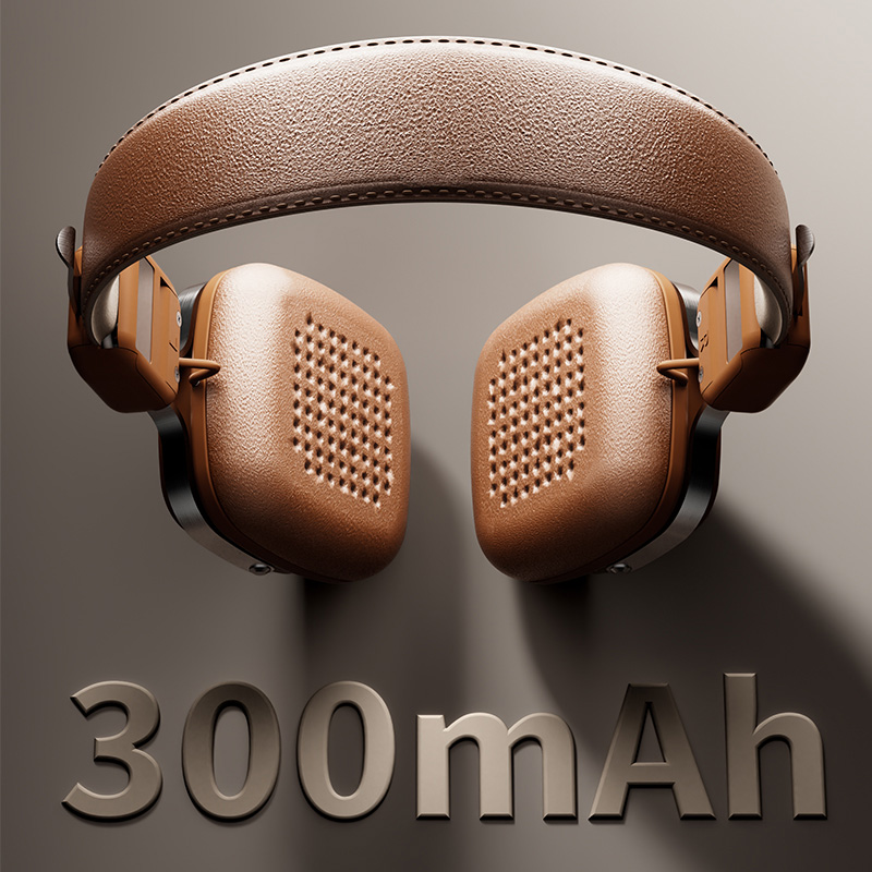 d-power Headphone รุ่น L6 หูฟังไร้สายเเบบครอบ ตัดเสียงรบกวนได้ ฟังเพลงได้นานกว่า 45 ชั่วโมง รับประกัน 1 ปี