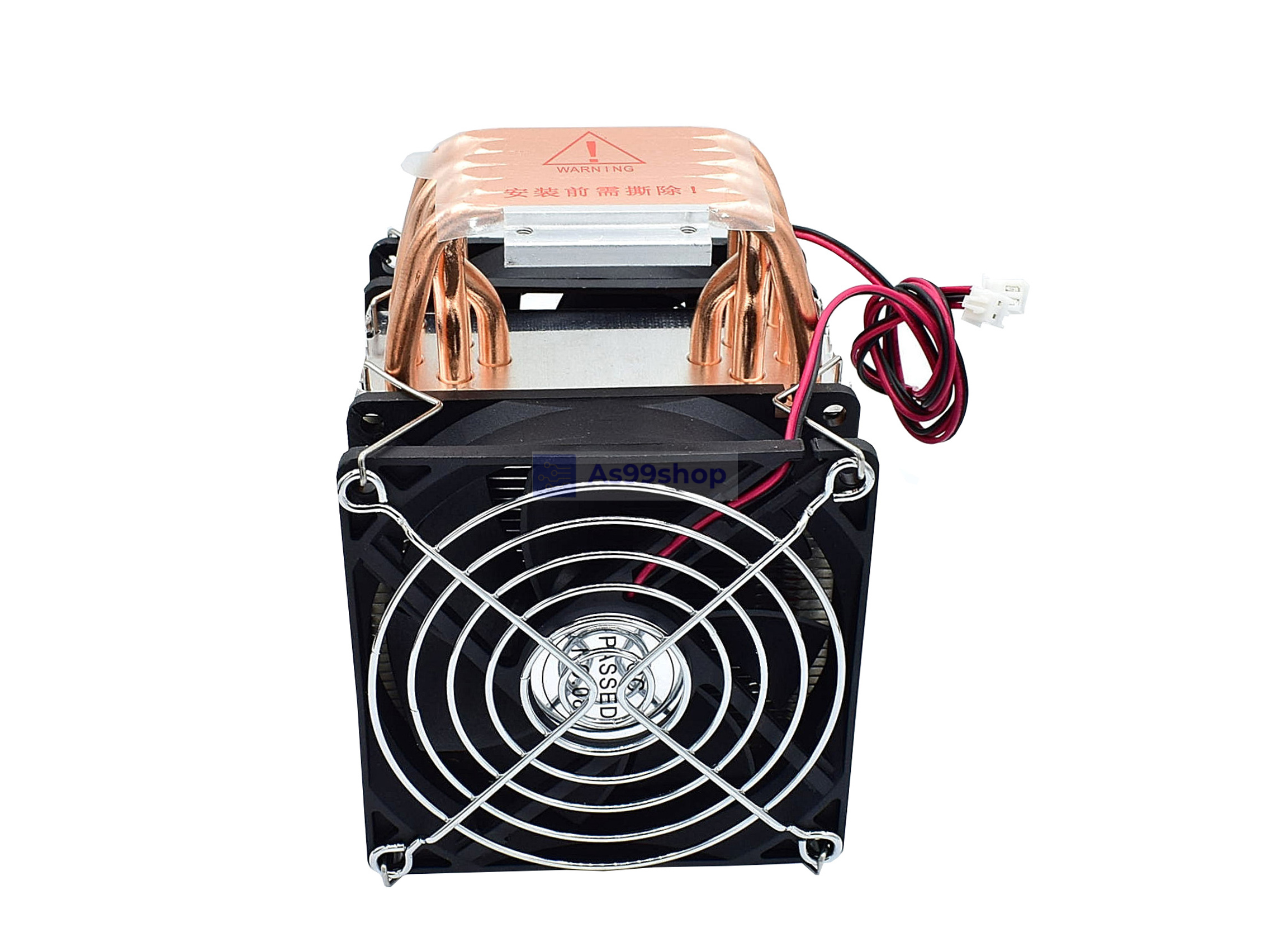 ชุดถ่ายเทความร้อนขนาด 6 ท่อ 6 heat pipe radiator 40*40 semiconductor refrigeration chip DIY