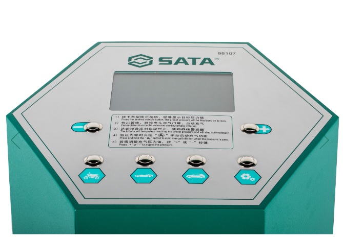 SATA SC98107 เครื่องเติมลมยาง