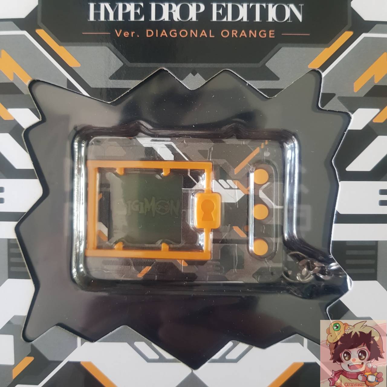 BANDAI DIGIMON Digital Monster V-PET HYPE DROP EDITION feat.Utaha - Diagonal Orange COLORดิจิม่อน วีเพ็ท ไฮป์ดรอป อุตาฮะ[LOT JP]