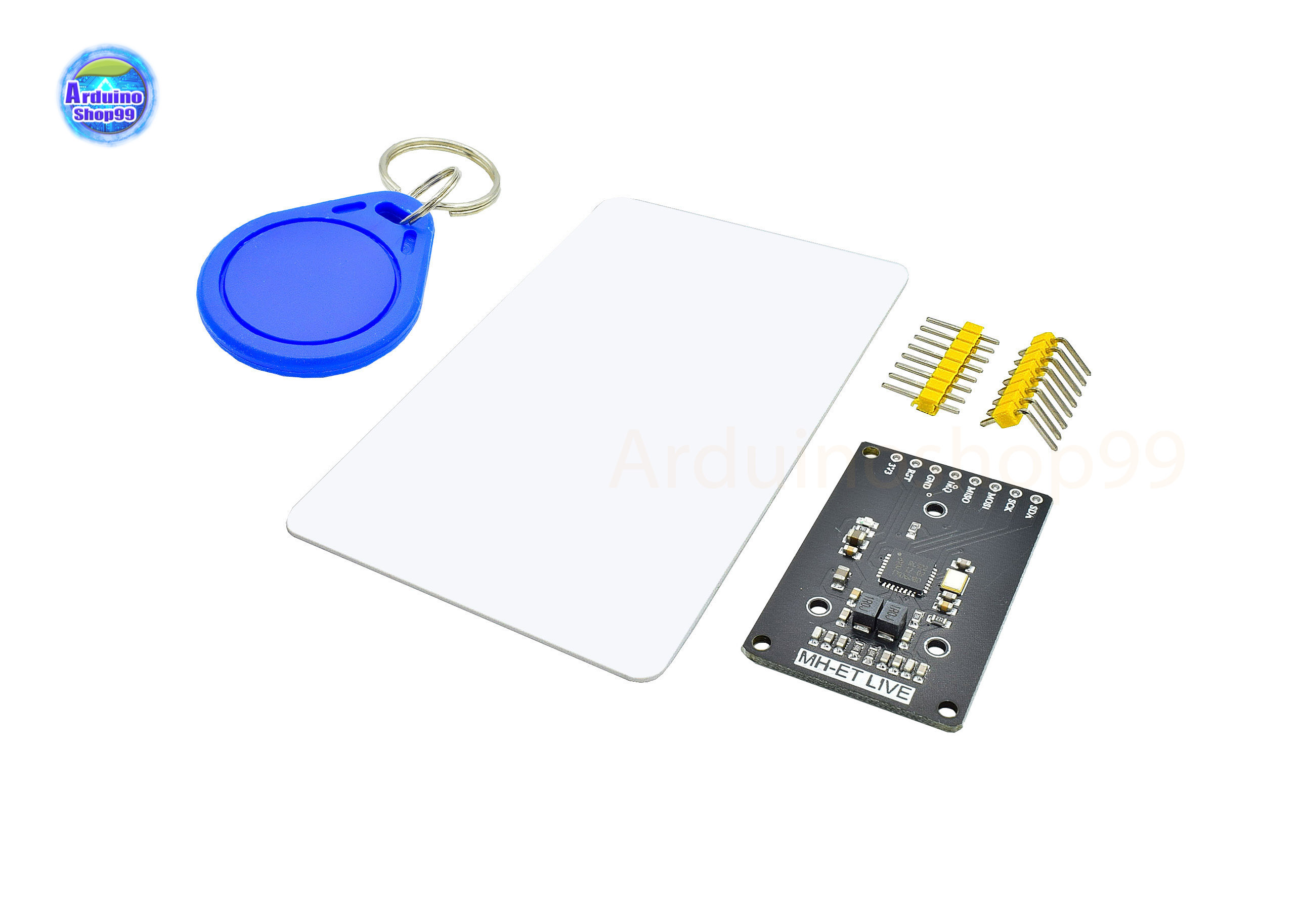 RC522 RFID Module Mini Card Reader/Detector 13.56MHz Black PCB