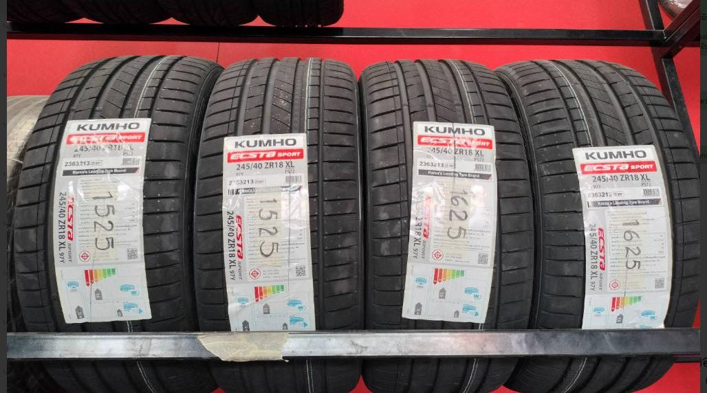 ยาง KUMHO ECSTA SPORT PS72 EV ขนาด245/40-19ราคาพิเศษ สั่งได้