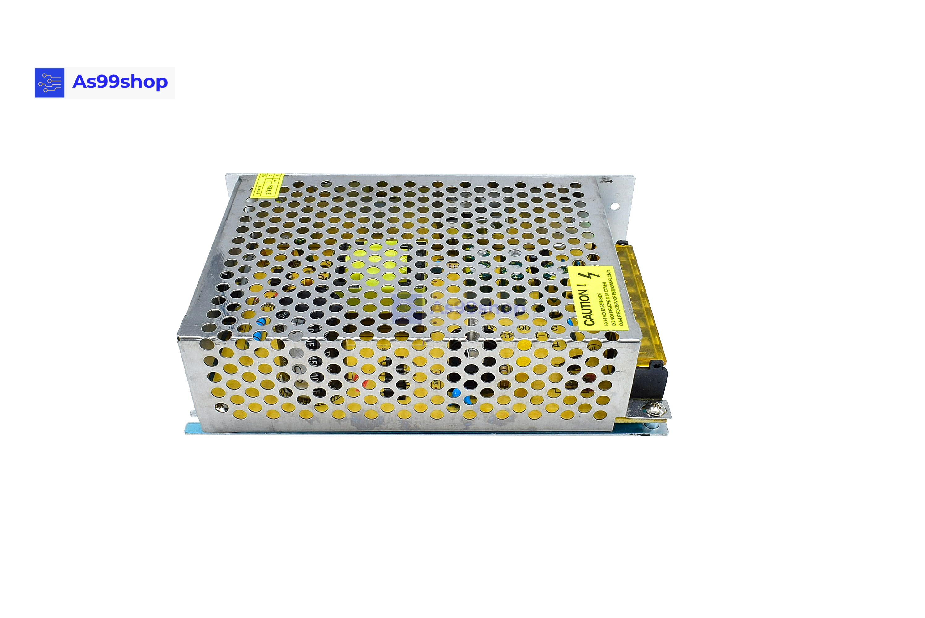 Switching Power Supply สวิตชิ่งเพาเวอร์ซัพพลาย 5V 20A 100W(สีเงิน) S-100-5