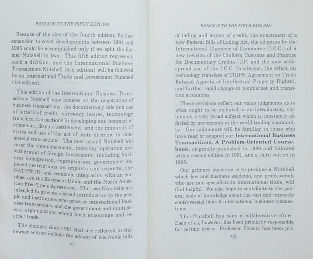International Business Transactions 5th Fd. (ขายตามสภาพ)