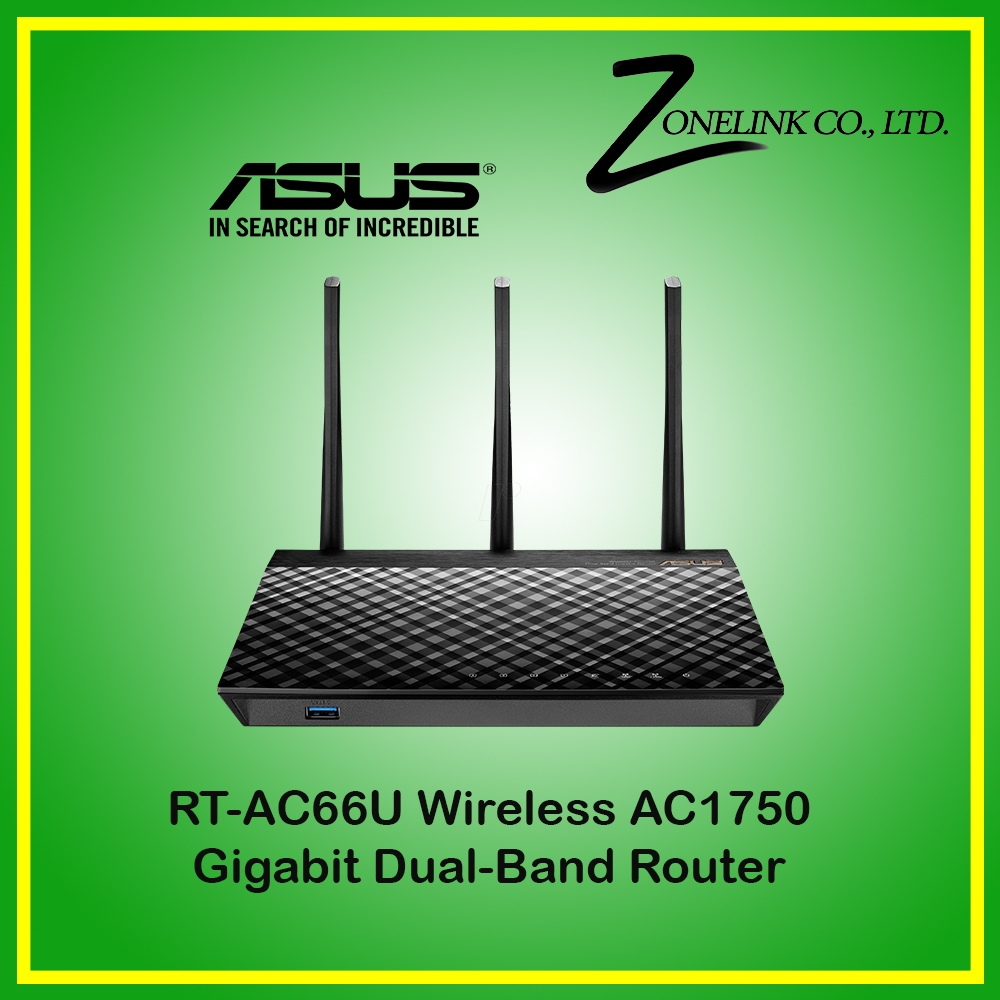 RT-AC66U 802.11ac Dual-Band Wireless-AC1750 Gigabit Router