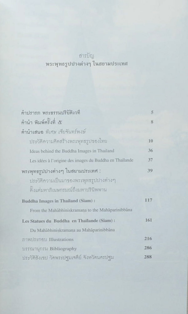 พระพุทธรูปปางต่างๆในสยามประเทศ