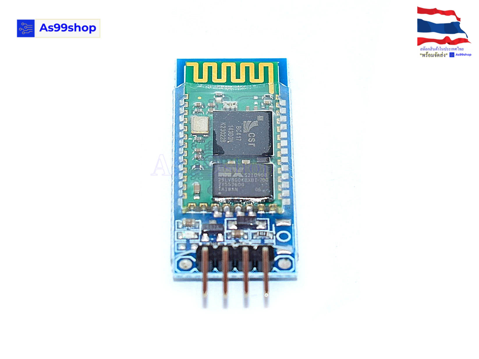 Bluetooth HC-06 4 pin Module (Slave) โมดูลย์บลูทูธNo Button