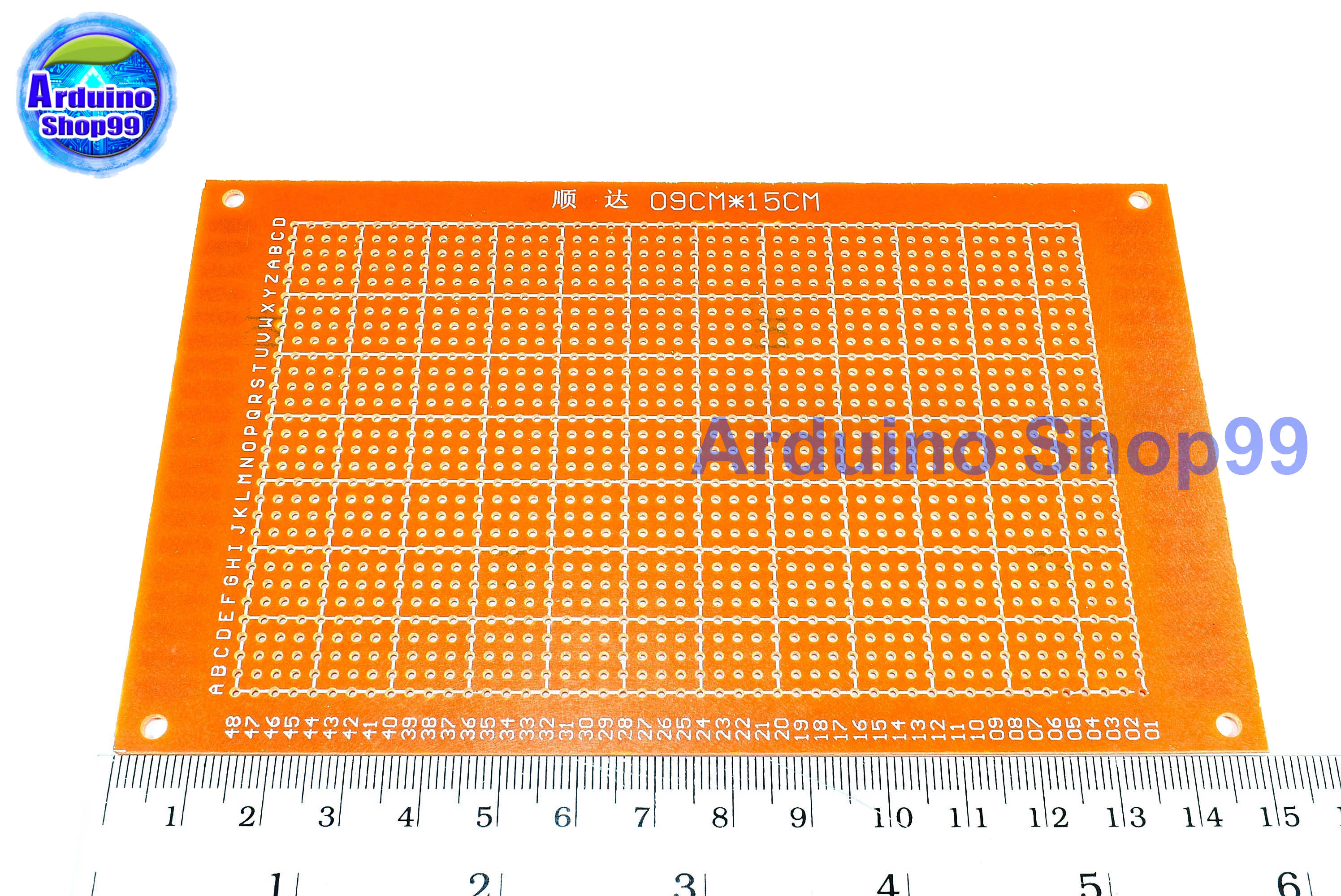 แผ่นปริ้นท์อเนกประสงค์ PCB circuit board 9*15 cm 1.2 mm