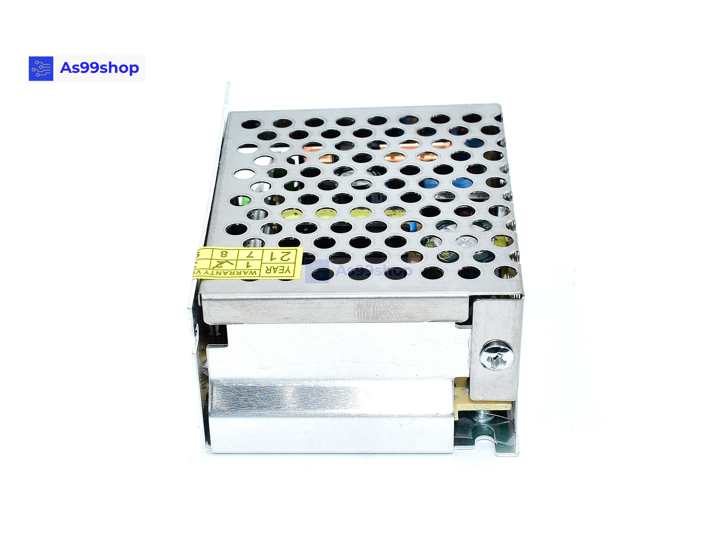 Switching Power Supply สวิตชิ่งเพาเวอร์ซัพพลาย 5V 3A 15W(สีเงิน) S-15-5