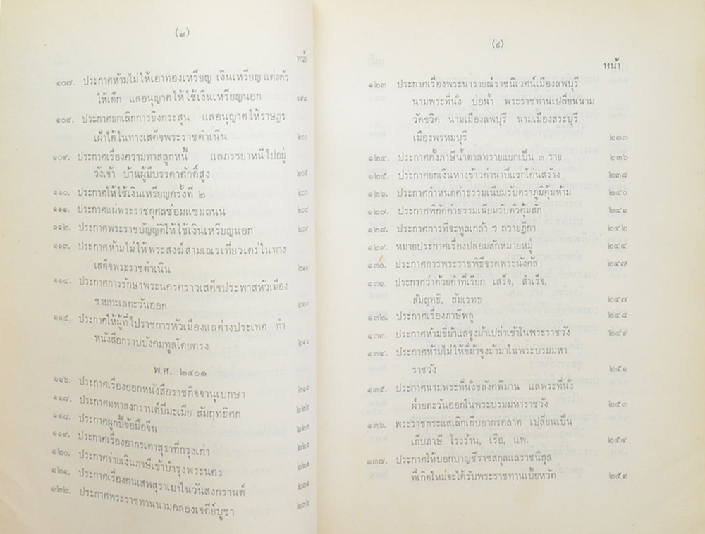 ประชุมประกาศ รัชกาลที่ 4 พ.ศ.2394-2404