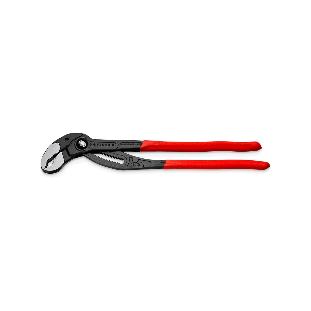 KNIPEX 87 01 400 คีมคอม้า รุ่น Cobra ด้ามพลาสติก 400mm (16")