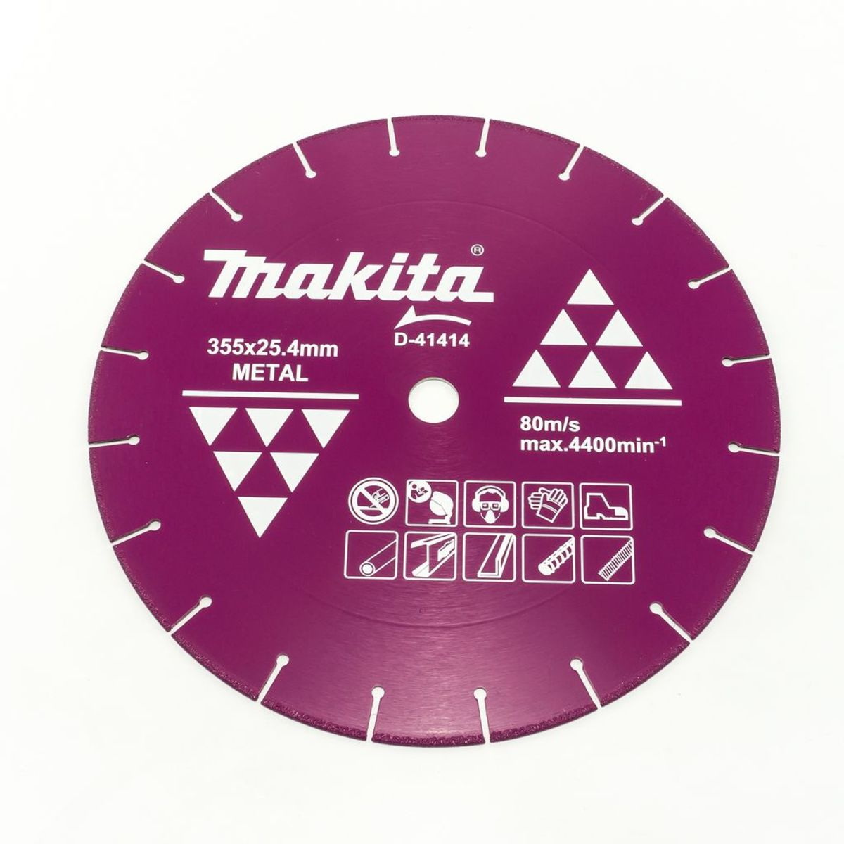 MAKITA D-41414 ใบเพชร 14" ตัดเหล็ก สำหรับ LW1400