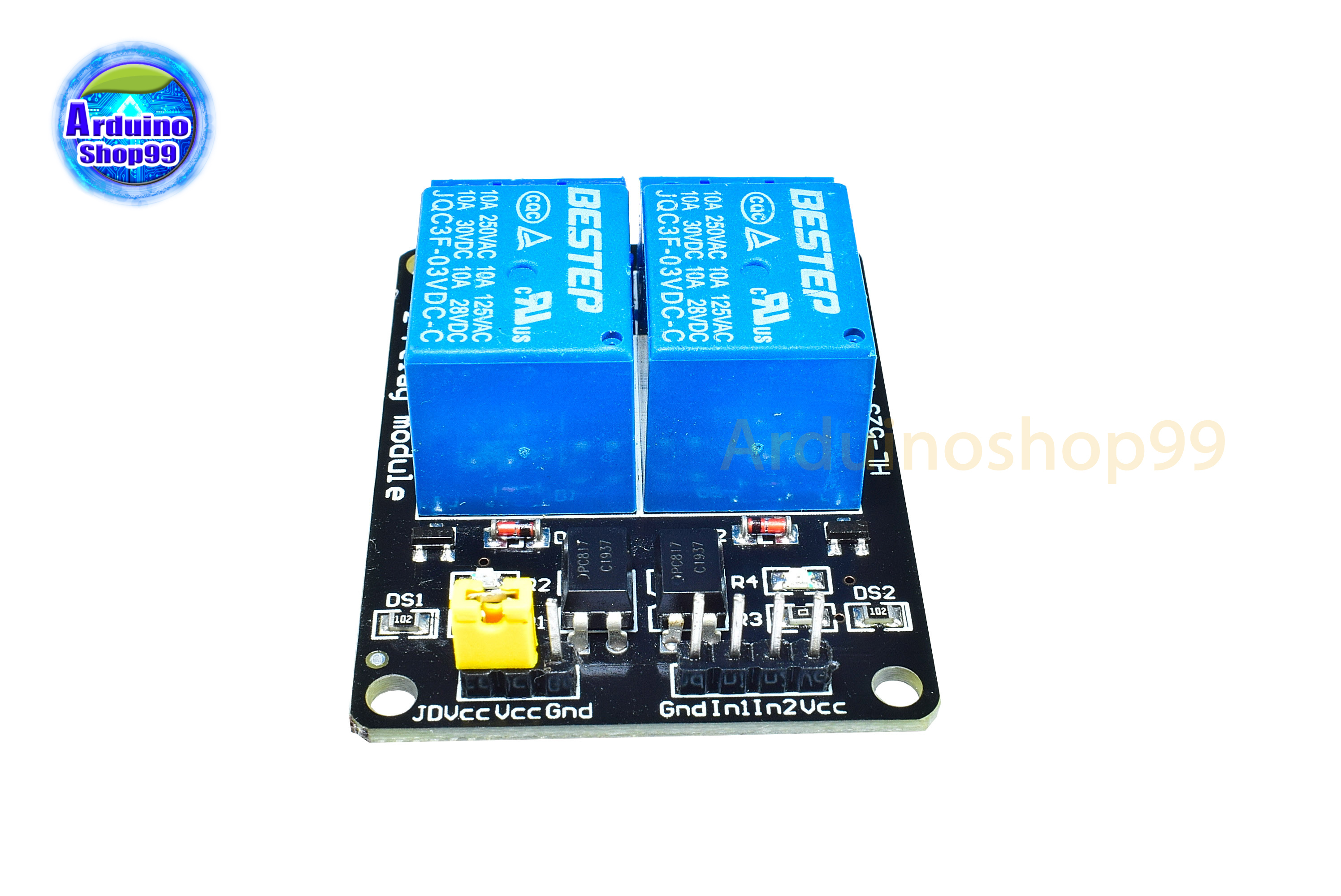 3Vdc Relay Module (2 Channel)