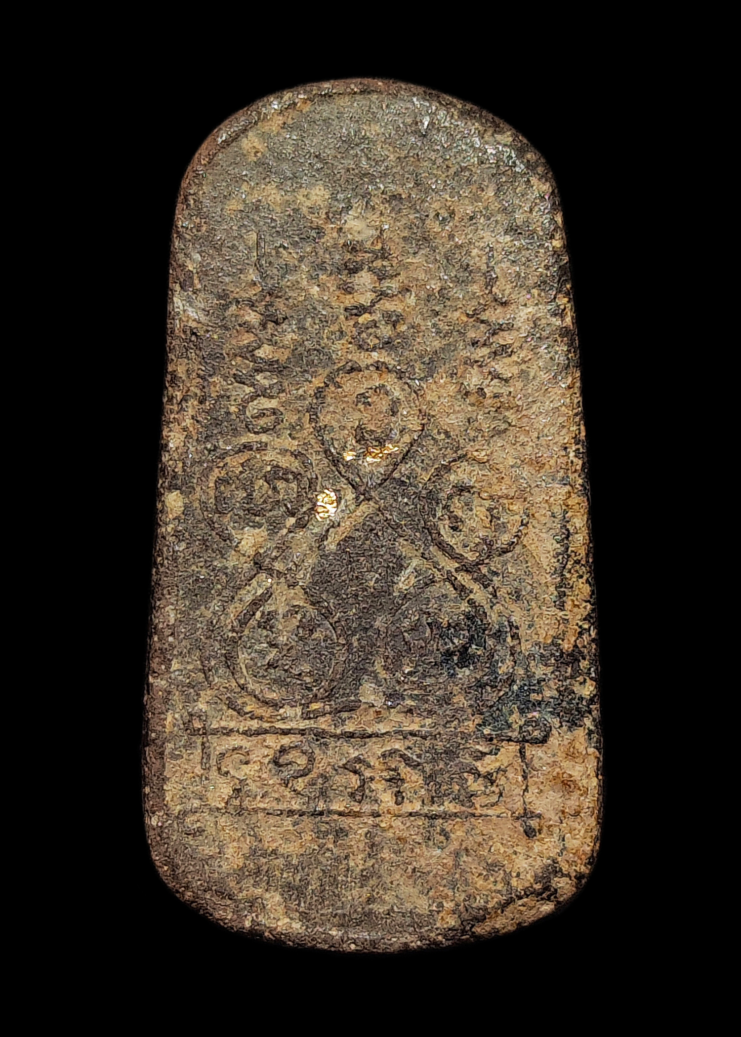 พระผงเทพนิมิตร อาจารย์ชุม ไชยคีรี อ.เขาไชยสน จ.พัทลุง ปี2496 เข้าพิธีปลุกเสกตลอด3เดือน ณ.วัดบรรพตพินิจ พิมพ์นาคปรกหลังยันต์5 หายากครับ