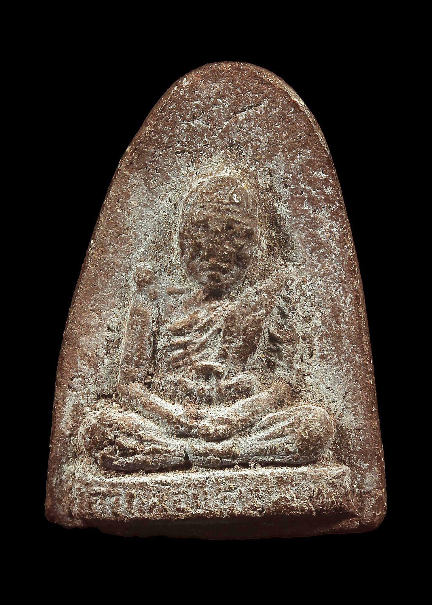 พระผงรูปเหมือนหลวงพ่อแดง พุทโธ วัดถ้ำเขาเงิน จ.ชุมพร ปี2511 เนื้อว่านสบู่เลือด(พิธีเสด็จกลับ)พิธีใหญ่ที่รวมศิษย์สายเขาอ้อร่วมกันปลุกเสก ขุนพันธ์ฯเป็นประธานจัดสร้าง