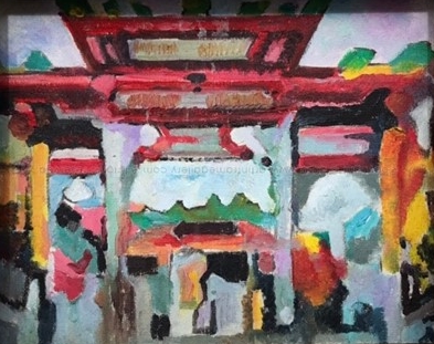 ผลงานศิลปะ "ศาลเจ้า"