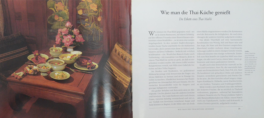 THAILAND Authentische Rezepte ans dem,, Land des Lachelns”