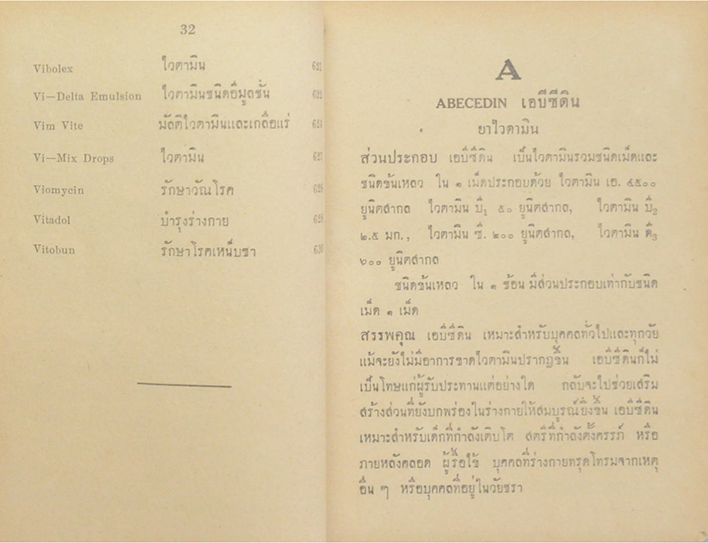 โอสถนิเทศ (แนะนำยารักษาโรคปัจจุบัน) (ขายตามสภาพ)