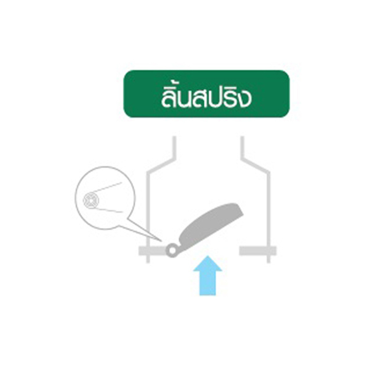 ฟุตวาล์ว / หัวกระโหลก PVC เกลียวใน ลิ้นสปริง สีดำ 2"-4"
