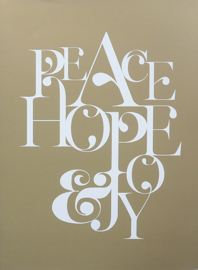 PEACE HOPE ENJOY