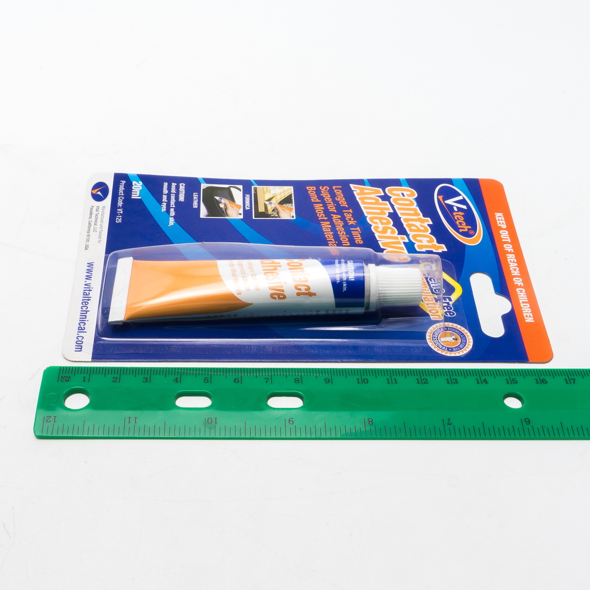 V-tech VT-125 กาวทารองเท้า 20ml สีเหลืองอ่อน