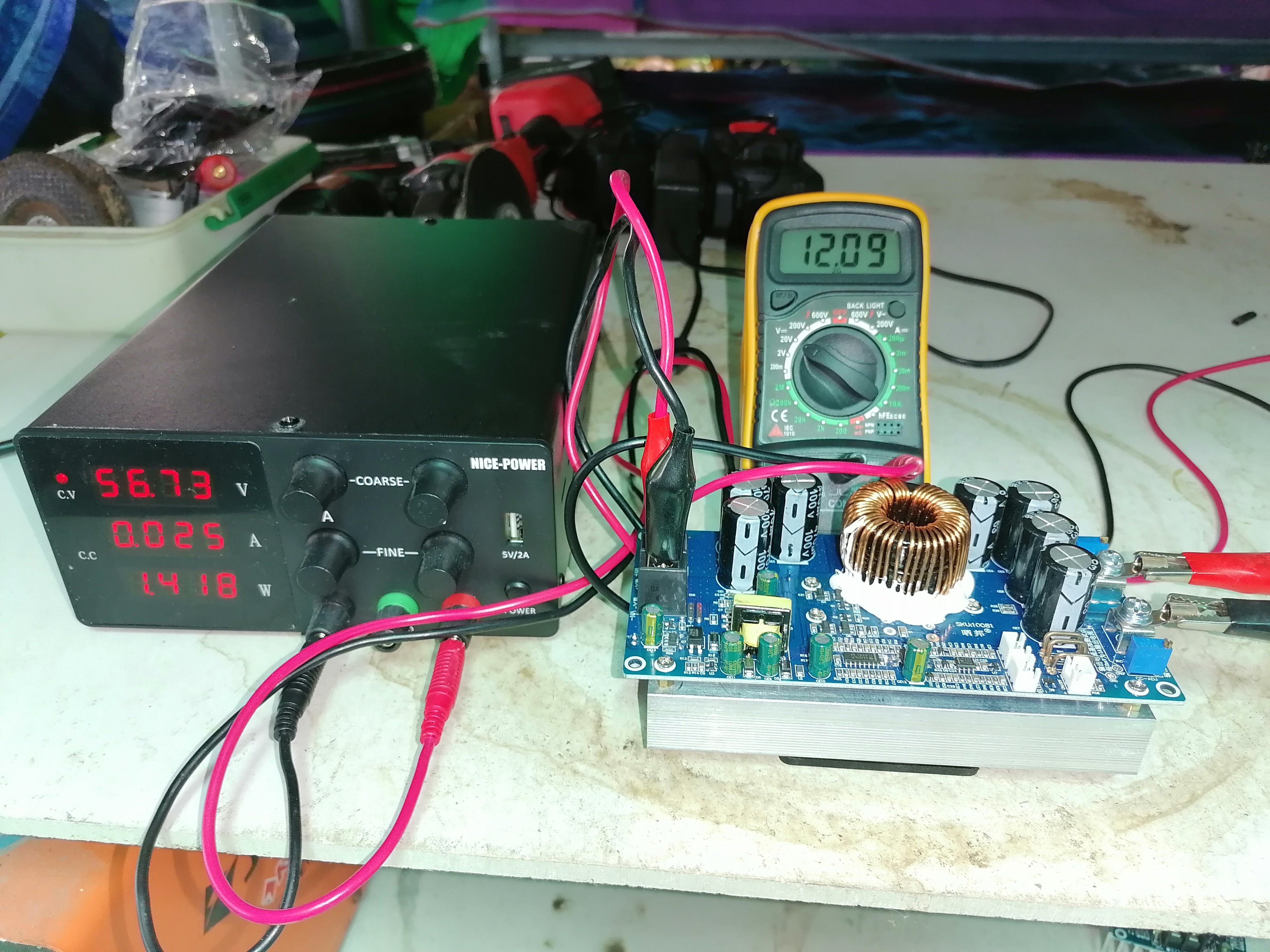 DC-DC step-down module high power 800W30A 20V-70V to 2.5V-58V