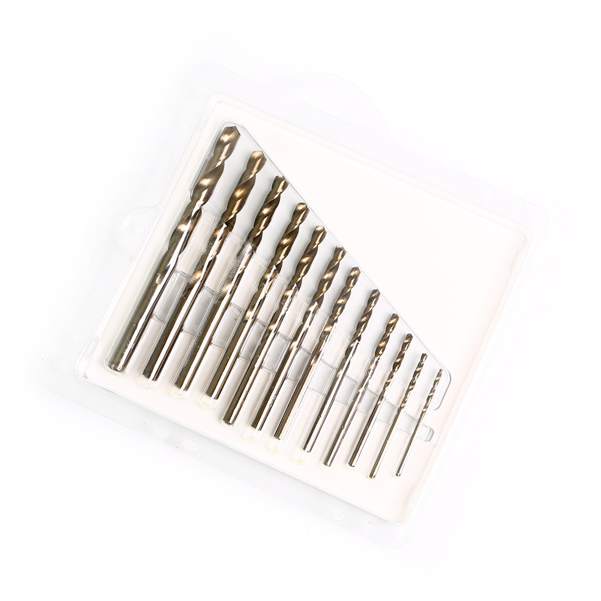 INGCO AKDB1125 ชุดดอกสว่านเจาะเหล็ก 12 ชิ้น 2-8mm สีทอง